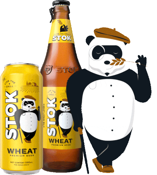 STOK Wheat Beer product animation