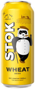 STOK Wheat Beer Can