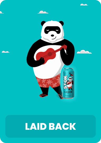 STOK Lager Beer - Laid Back & Refreshing